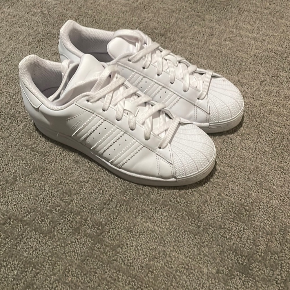 White adidas shoes